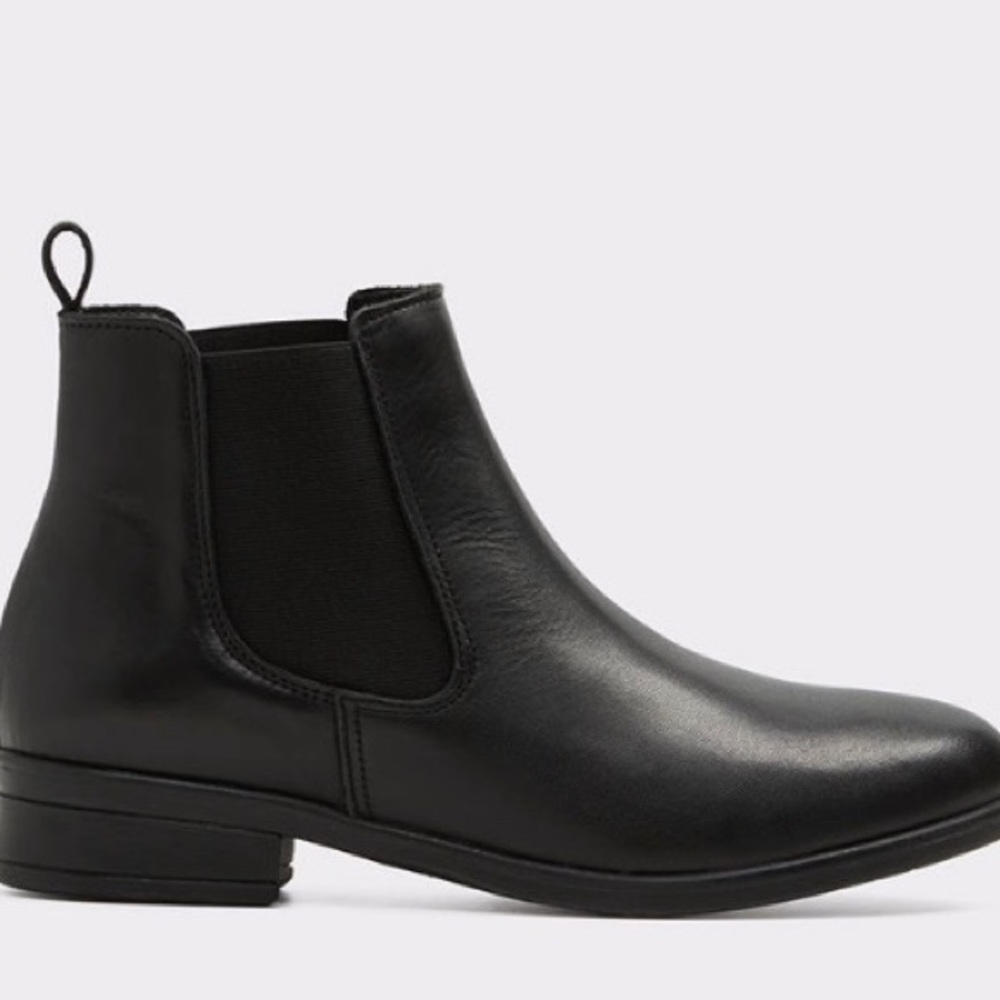 Black Chelsea booties